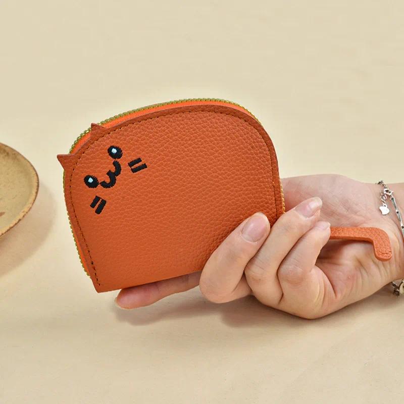Random Color Cat Card Holder Review Compact Wallet Trade-offs — view 2