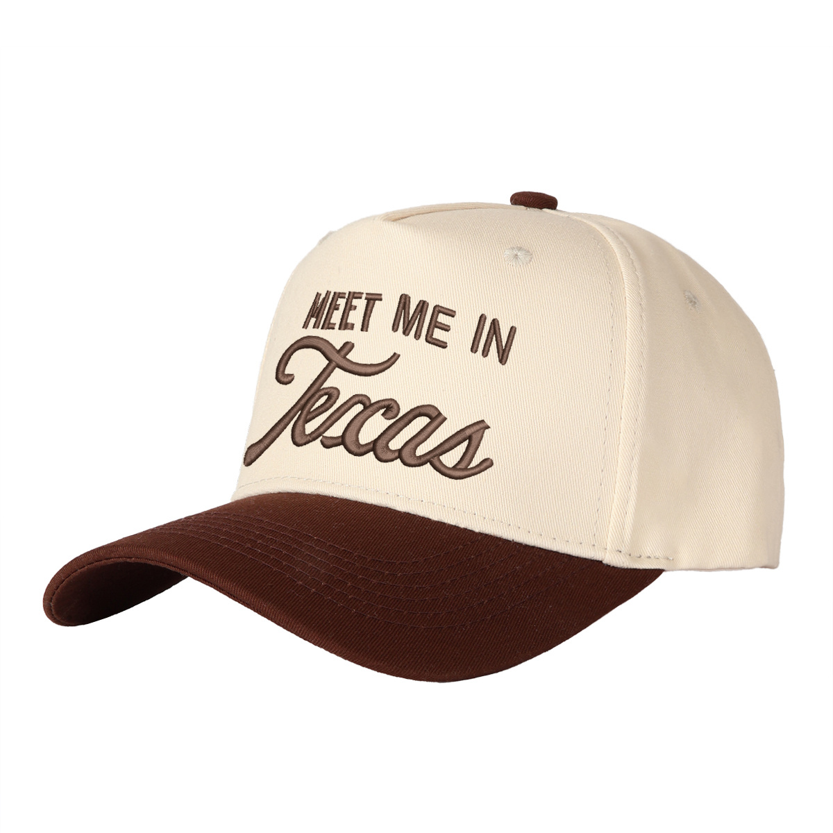 Meet Me In Texas Embroidered Trucker Hat product details