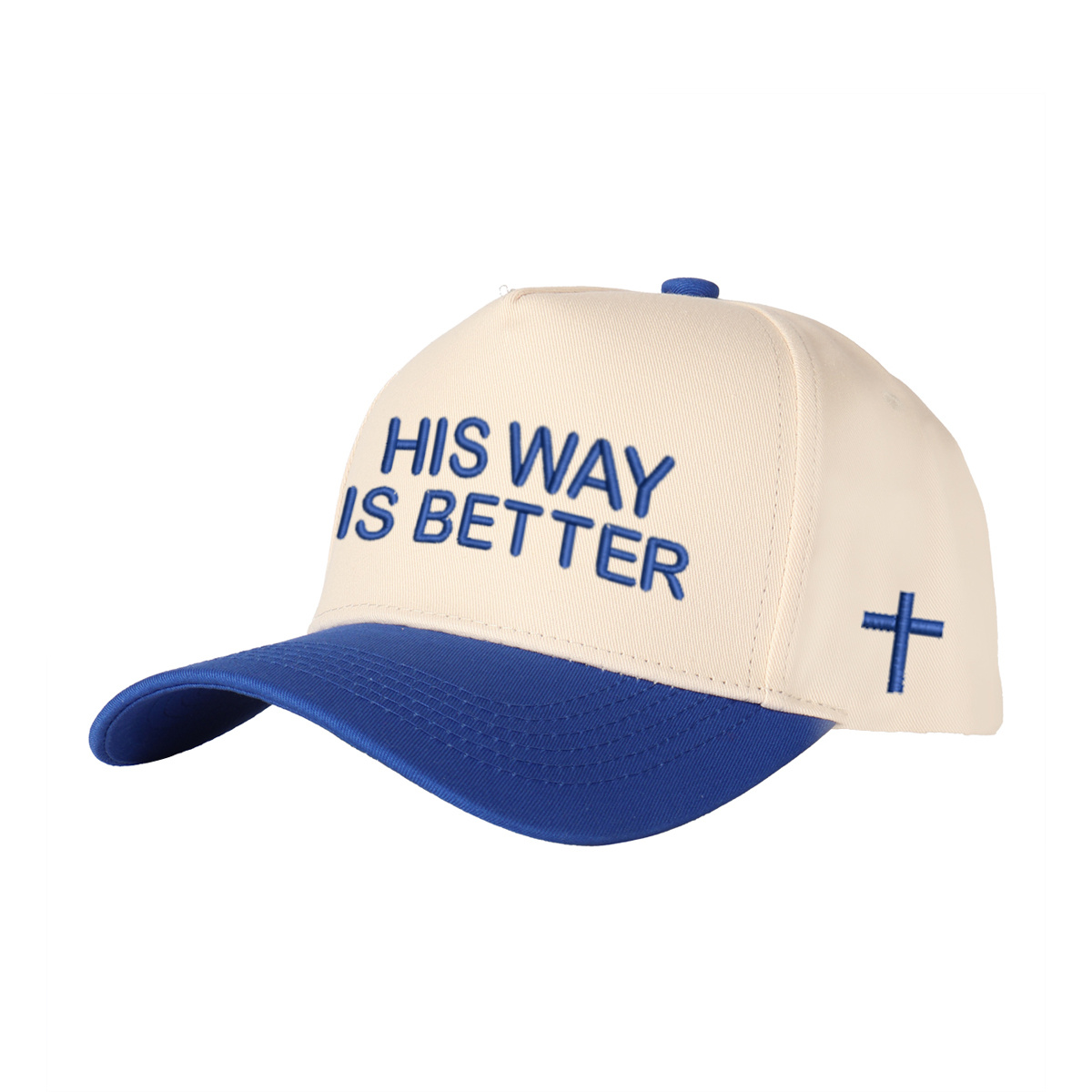 His Way Is Better Embroidered Trucker Hat product details