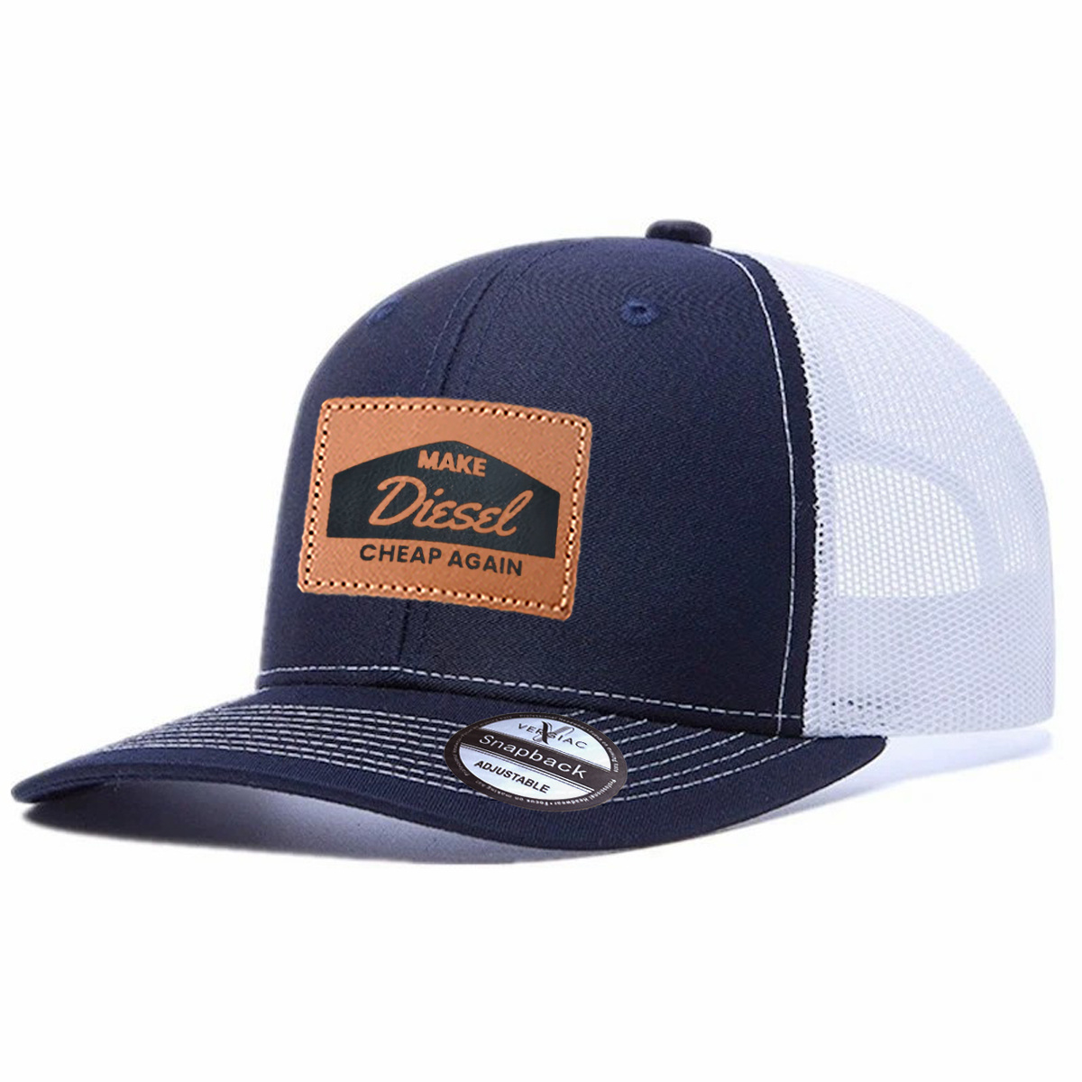Make Diesel Cheap Again Embroidered Trucker Hat product details