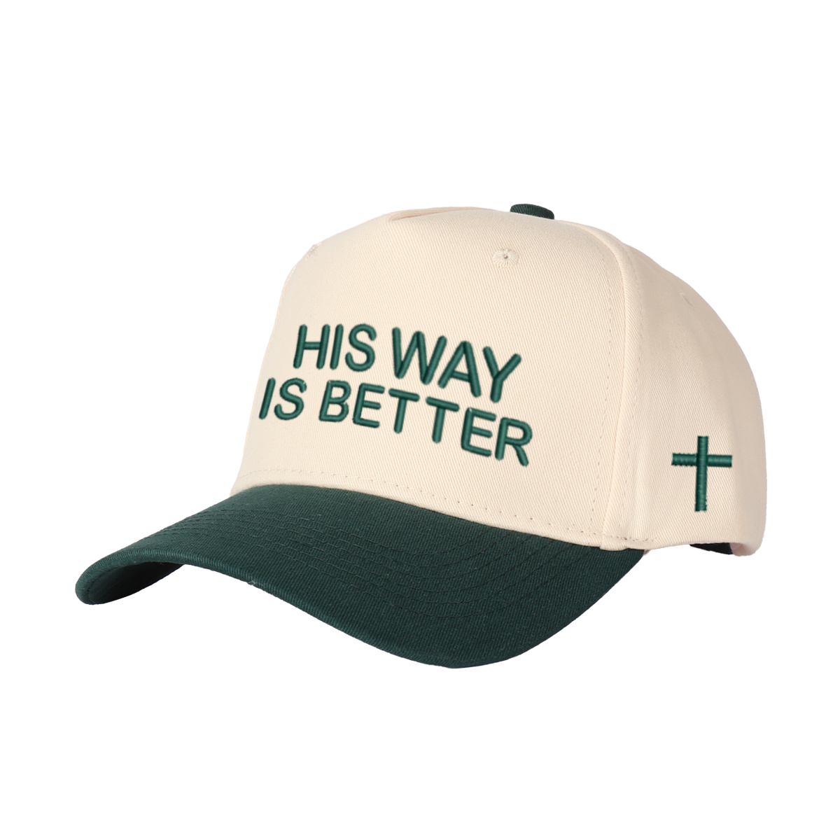 His Way Is Better Embroidered Trucker Hat product details