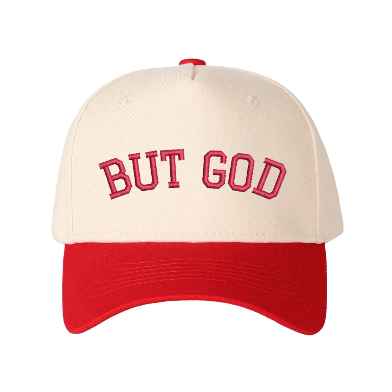 But God Embroidered Trucker Hat product details