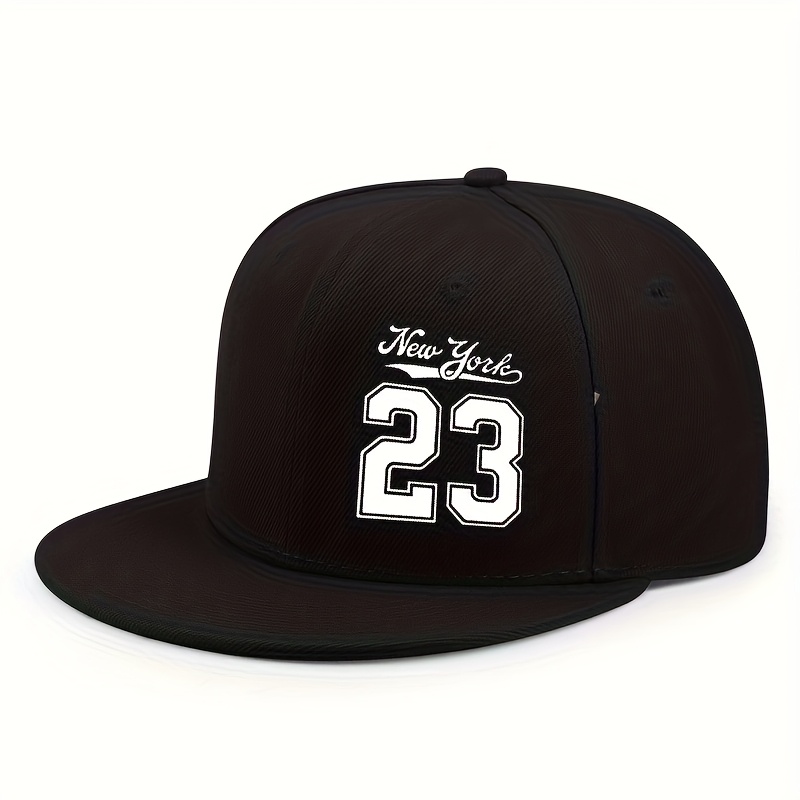 No. 23 Flat-Brim Baseball Cap product details
