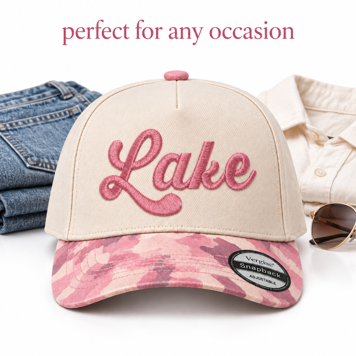 Lake 5-Panel Trucker Hat product details