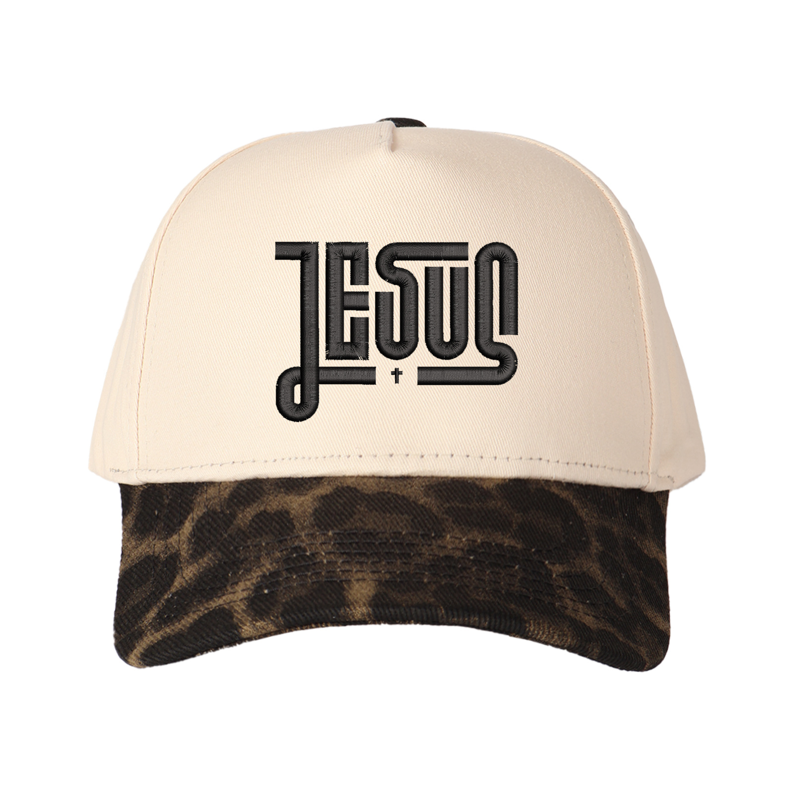 Jesus Embroidered Trucker Hat product details