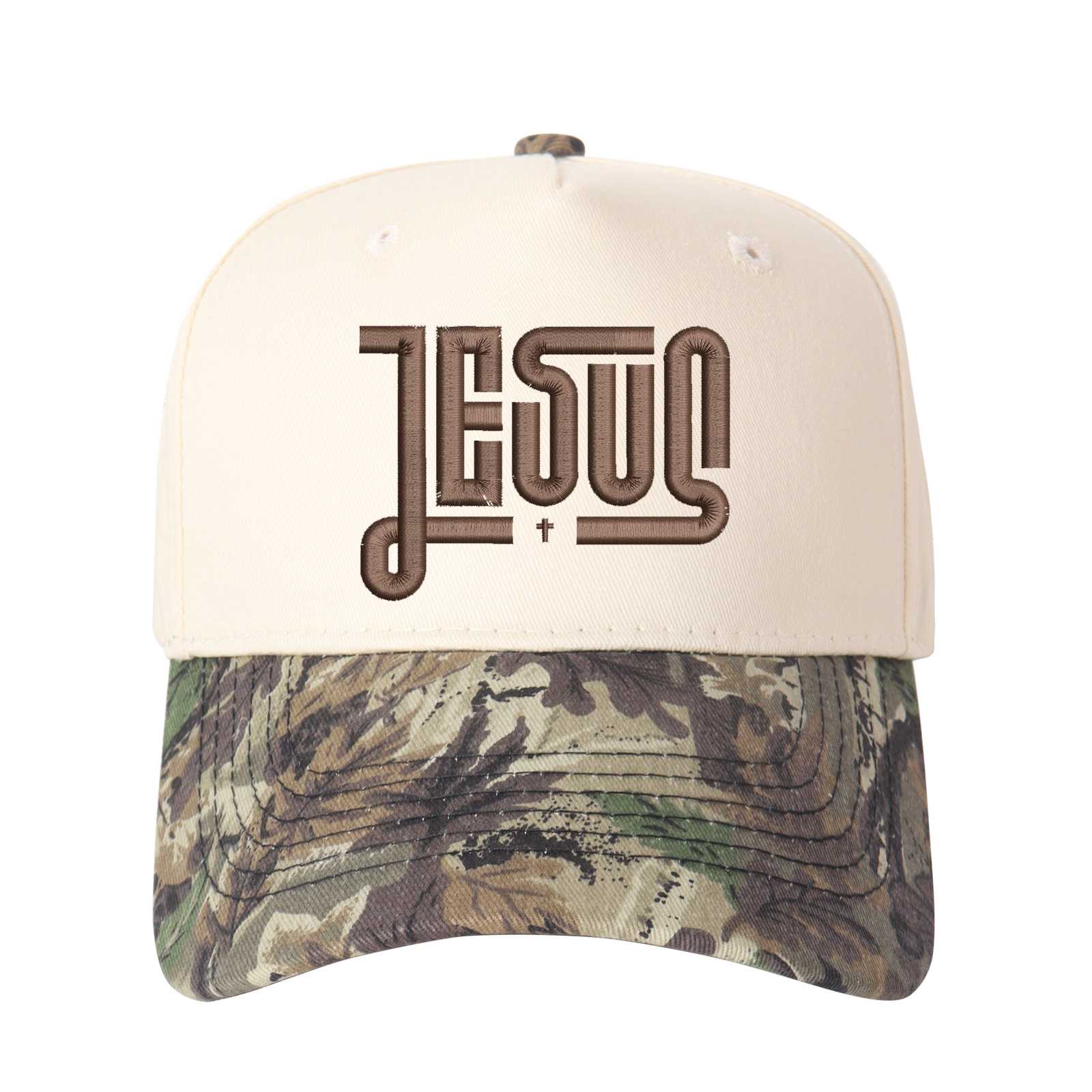 Jesus Embroidered Trucker Hat product details
