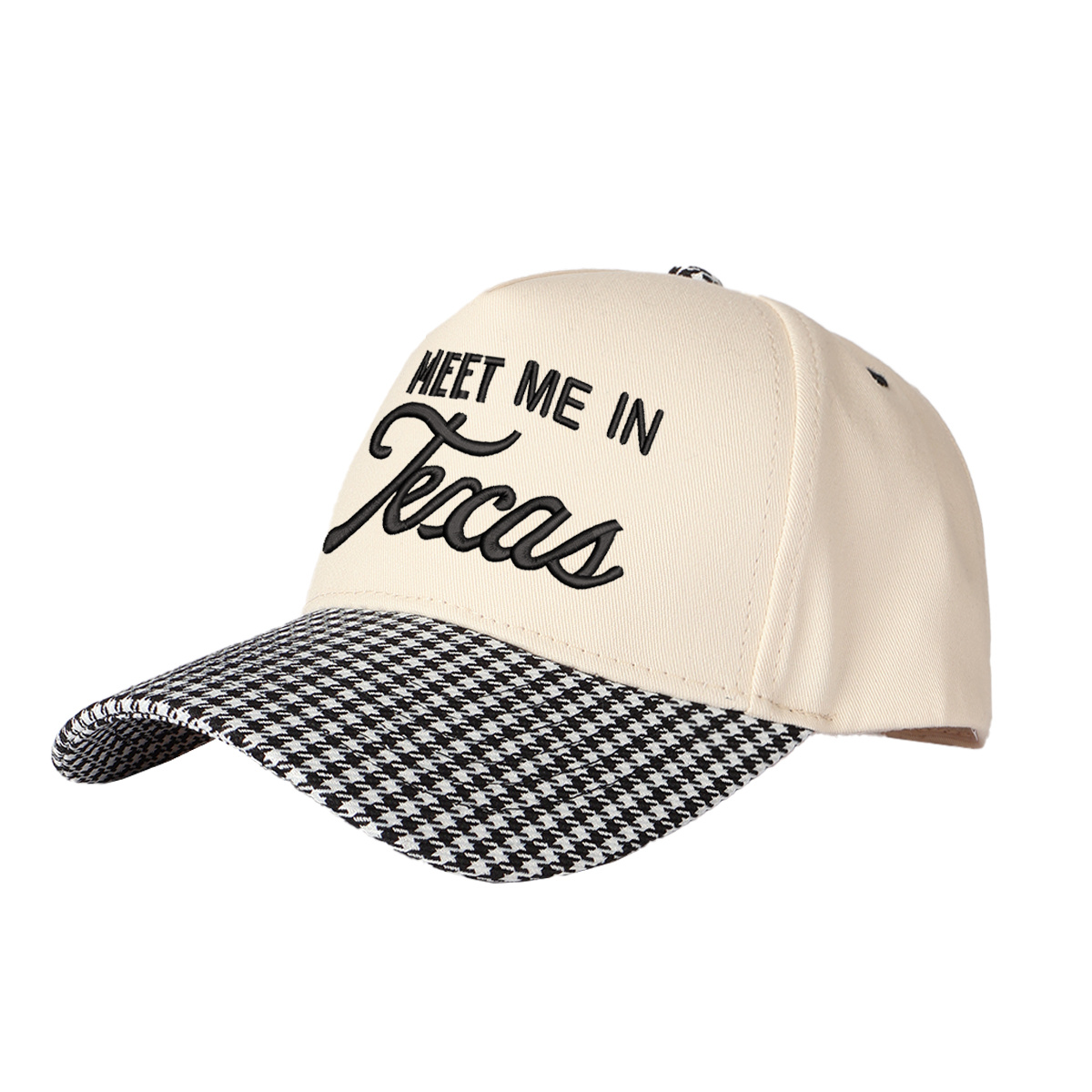 Meet Me In Texas Embroidered Trucker Hat product details