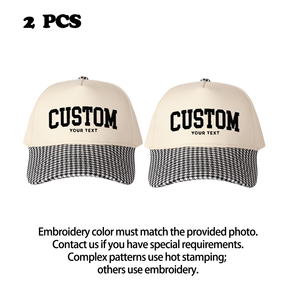 Custom Embroidered Trucker Hats (2-pack) product details