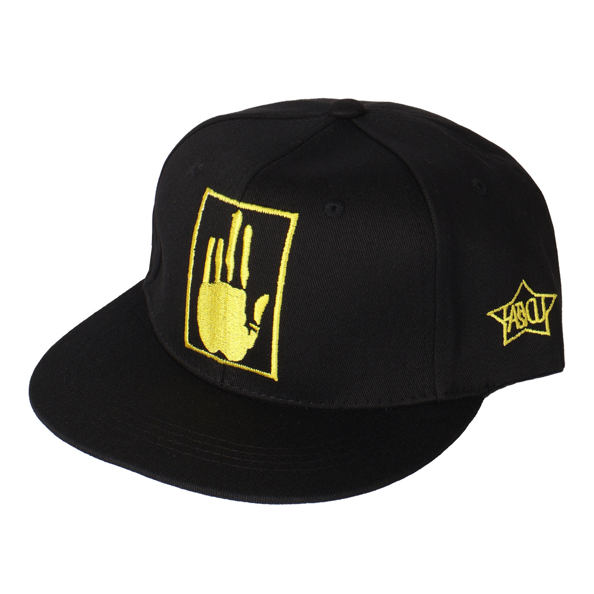 Hand Graphic Embroidered Trucker Hat product details
