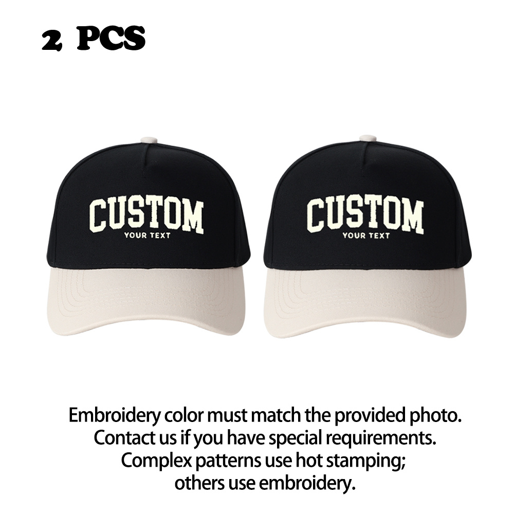 Custom Embroidered Trucker Hats (2-pack) product details