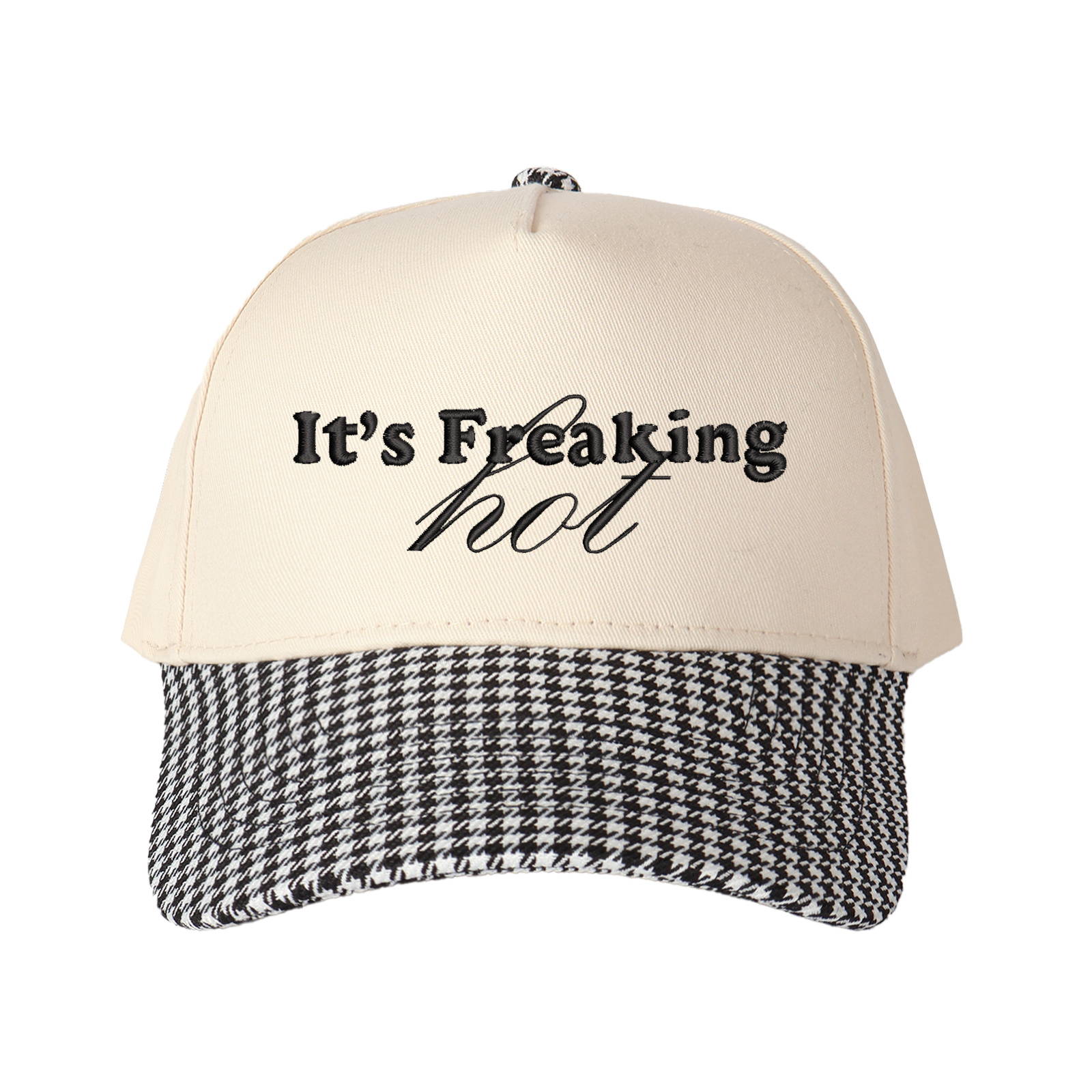 It's Freaking Hot Embroidered Trucker Hat product details