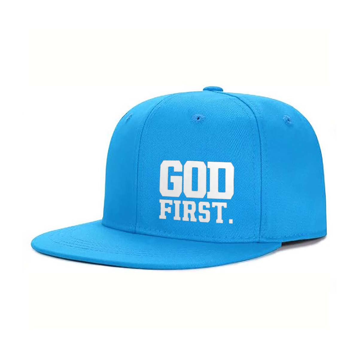 God First. Embroidered Trucker Hat product details