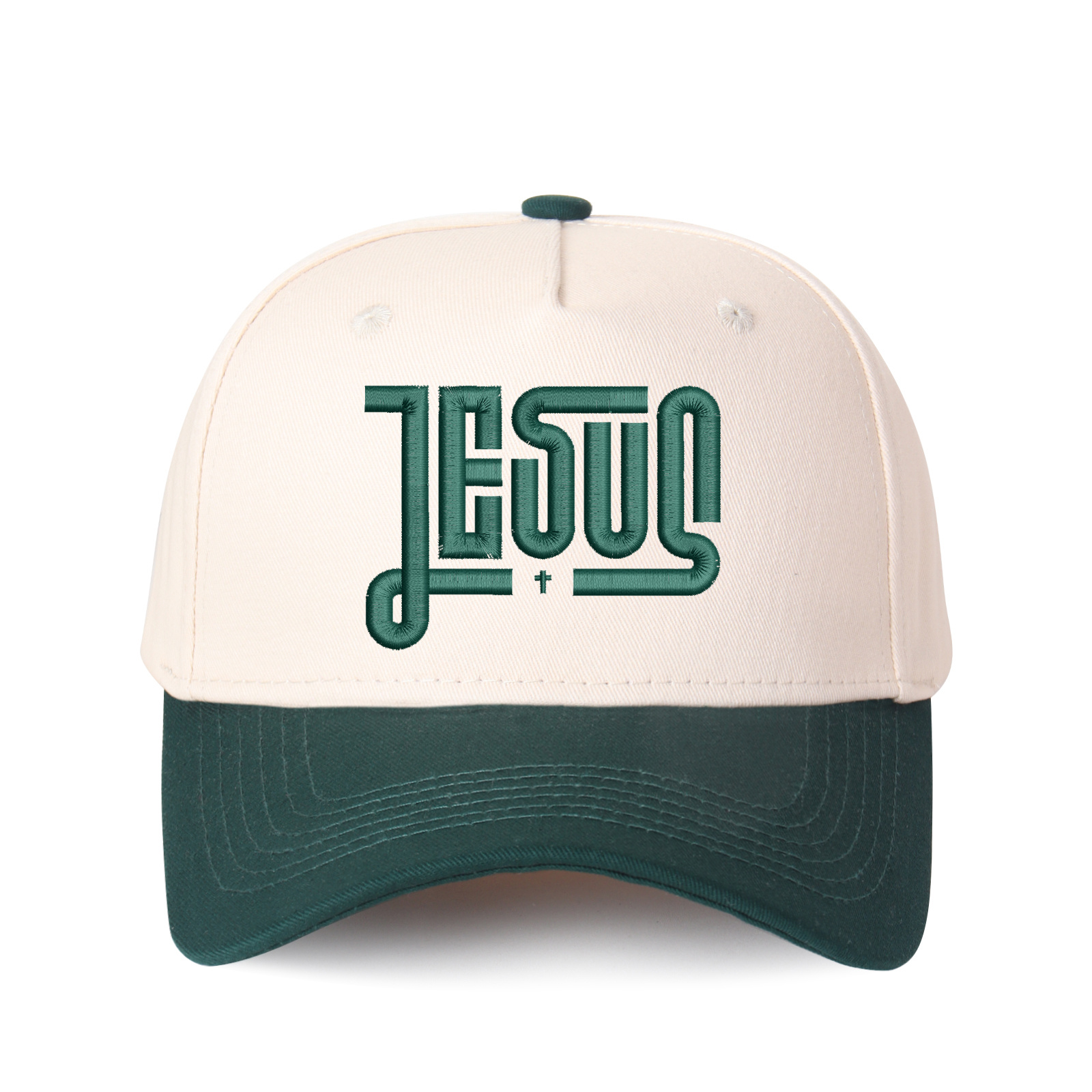 Jesus Embroidered Trucker Hat product details