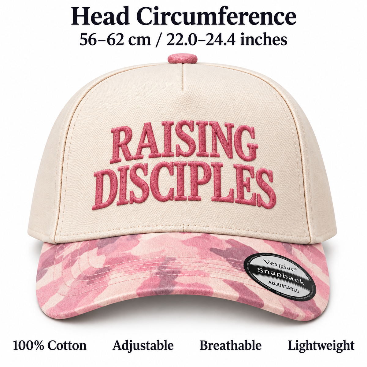Raising Disciples 5-Panel Trucker Hat product details