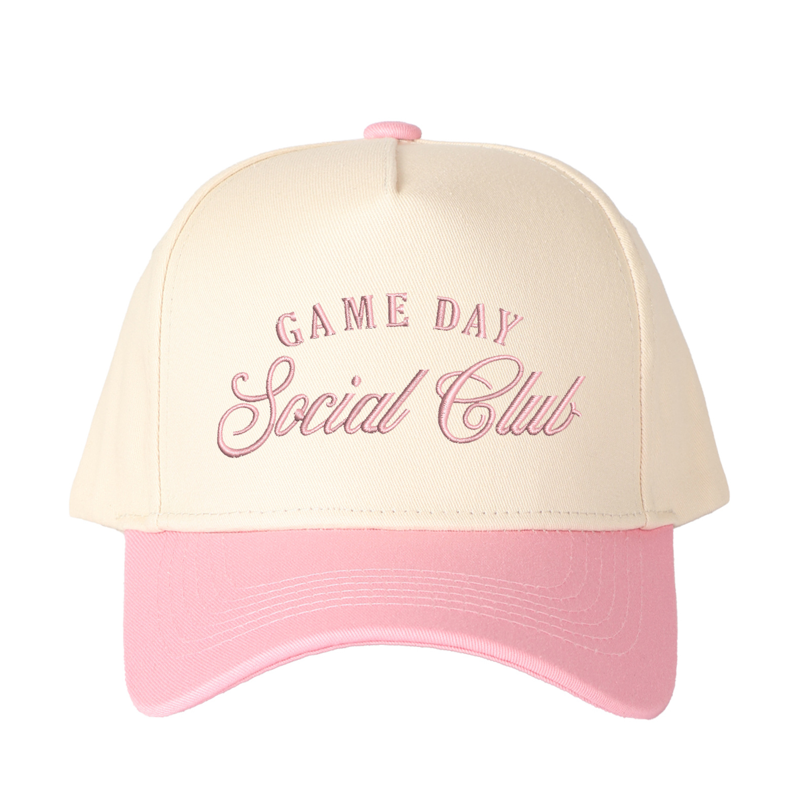 Game Day Social Club Embroidered Trucker Hat product details