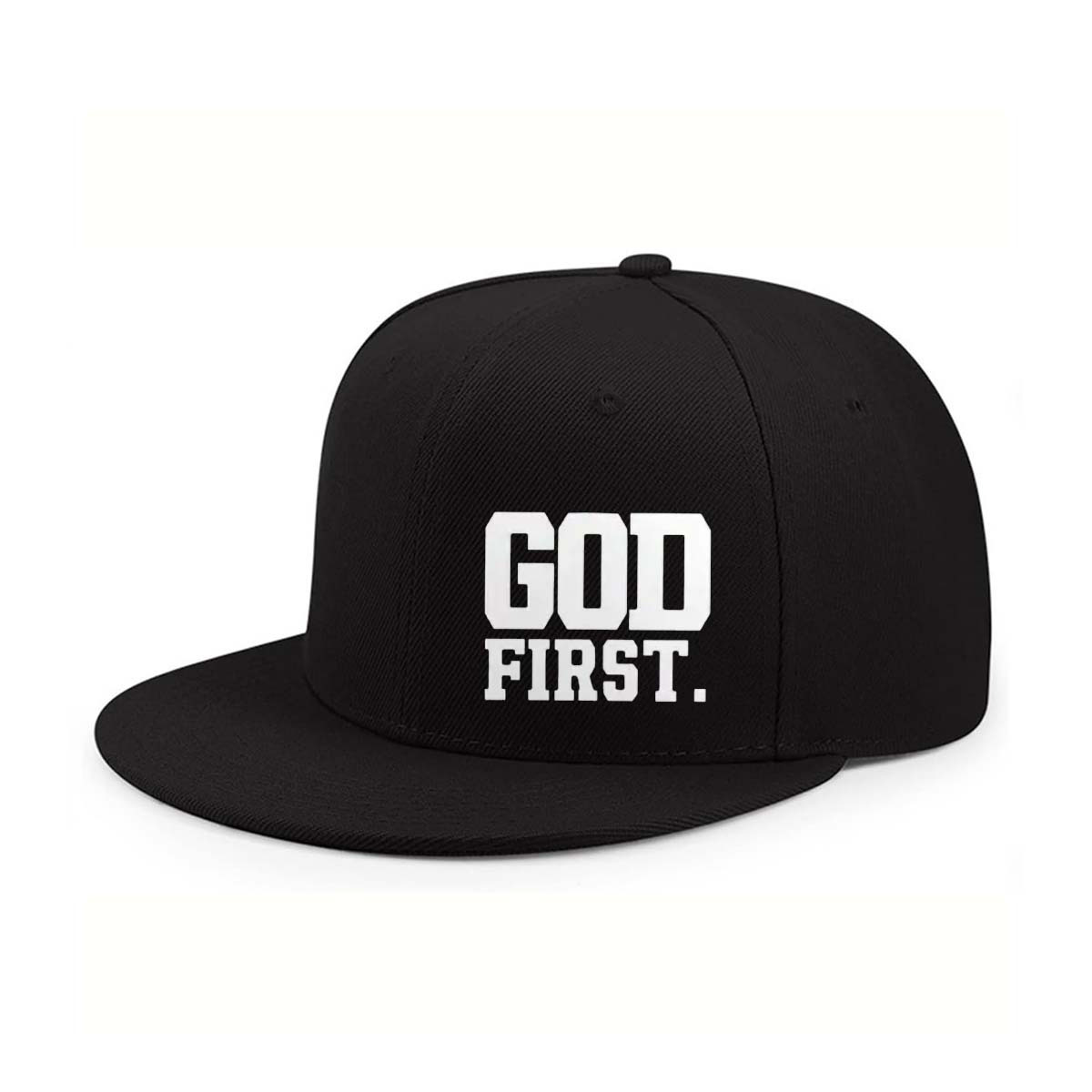 God First. Embroidered Trucker Hat product details