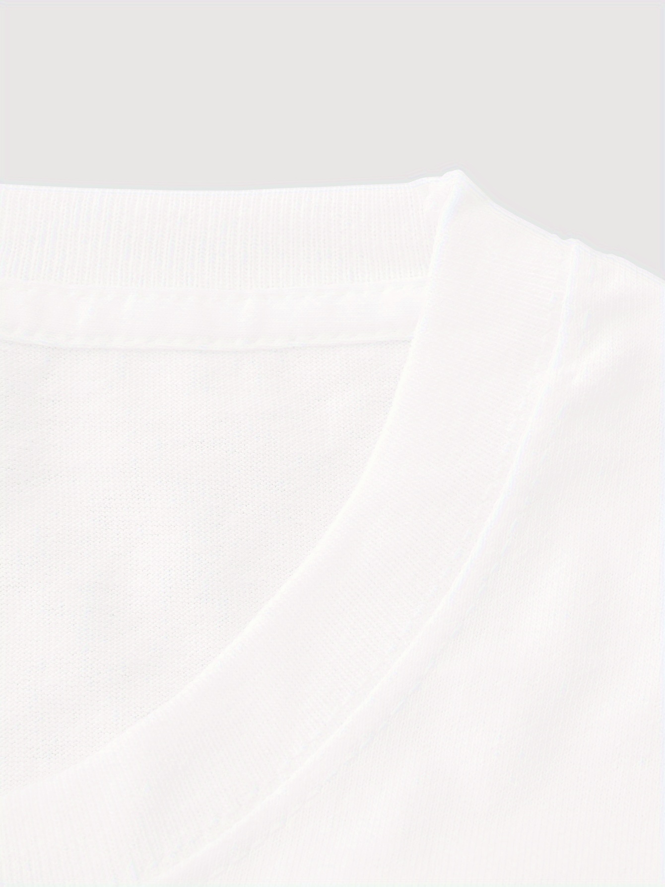 T-shirt da uomo taglie forti 100% cotone, morbida e comoda, a maniche corte, per l'estate._voghion.com