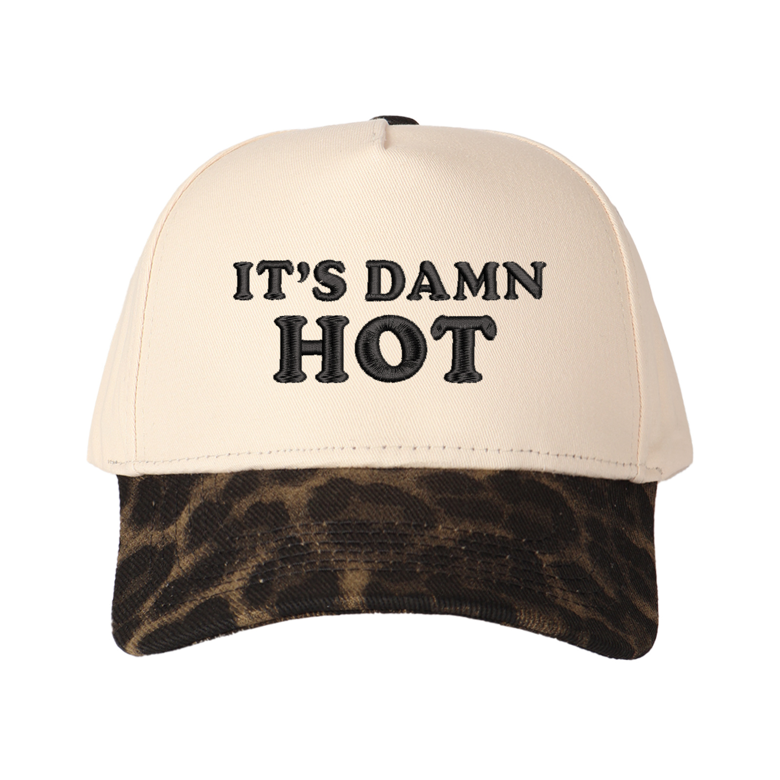 It's Damn Hot Embroidered Trucker Hat product details