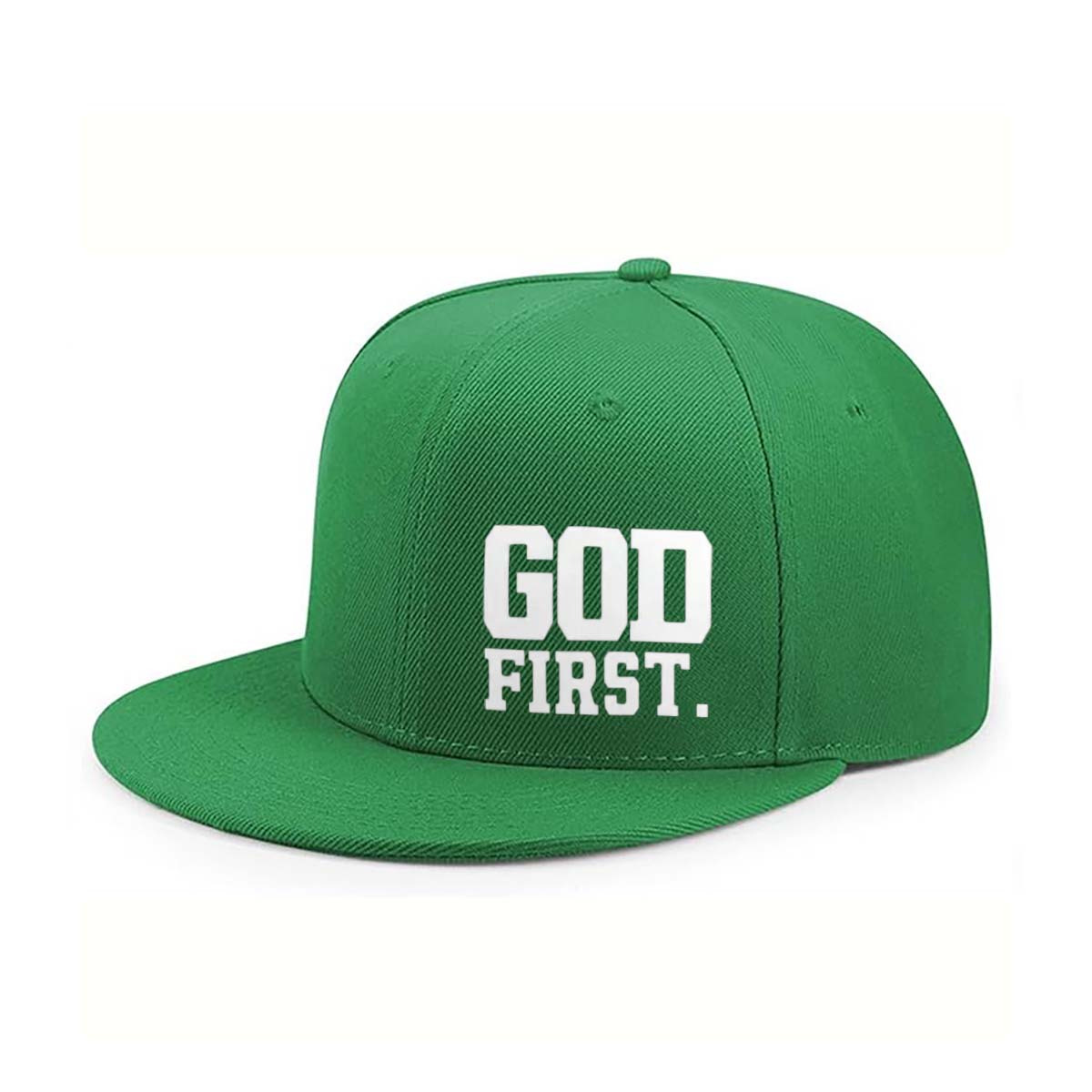 God First. Embroidered Trucker Hat product details