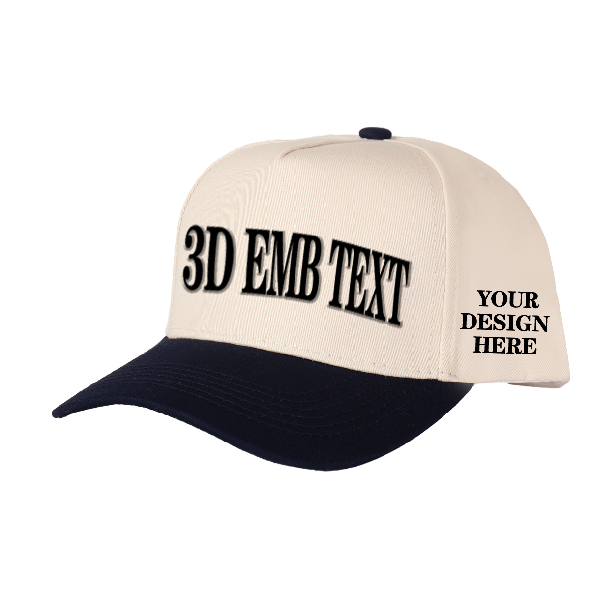 Custom 3D Embroidered Trucker Hat product details