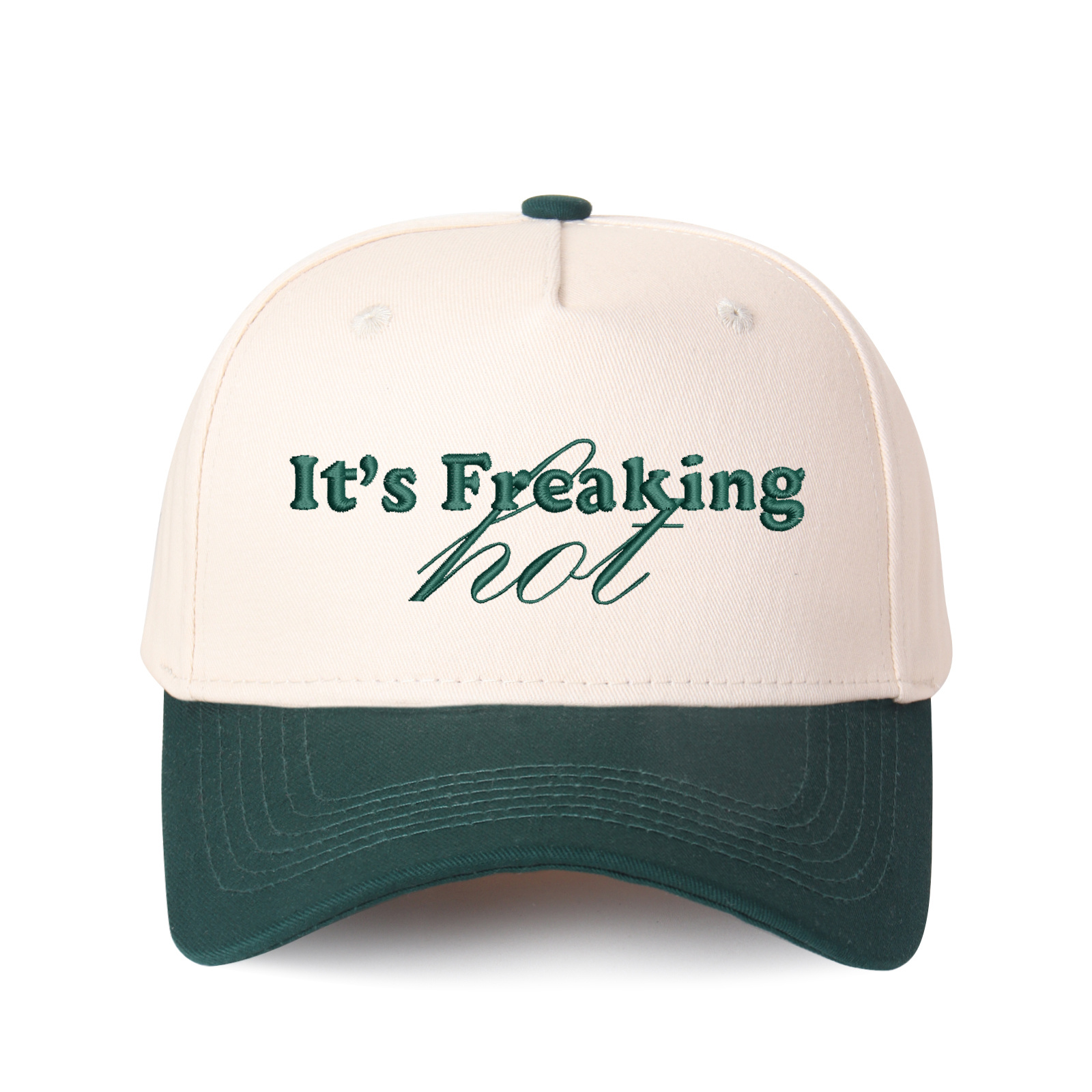 It's Freaking Hot Embroidered Trucker Hat product details