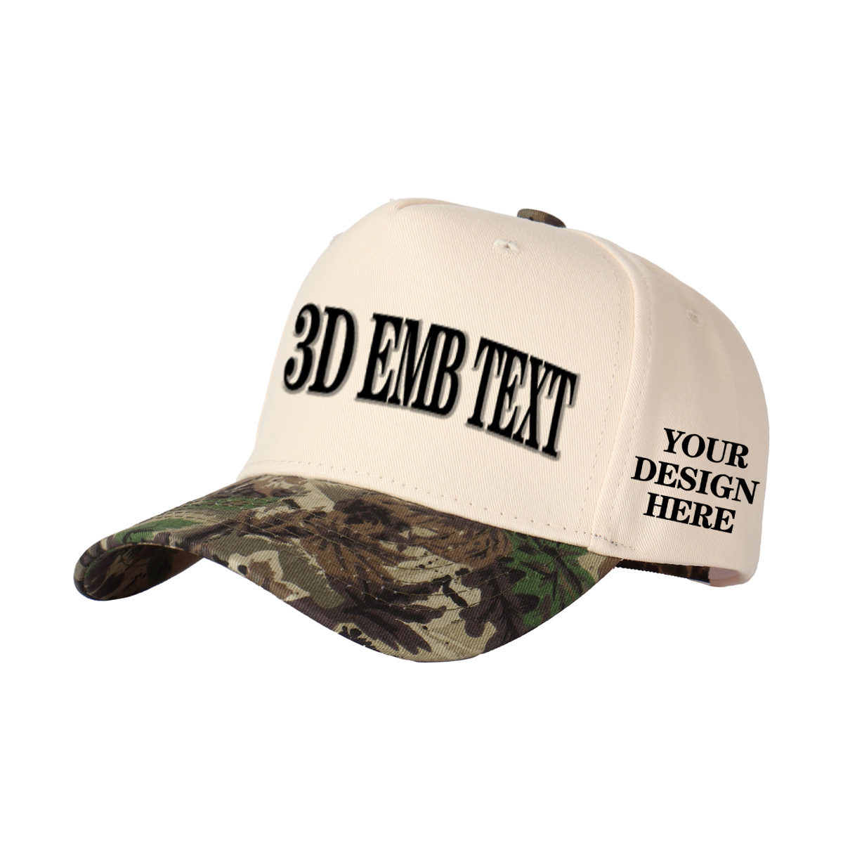 Custom 3D Embroidered Trucker Hat product details