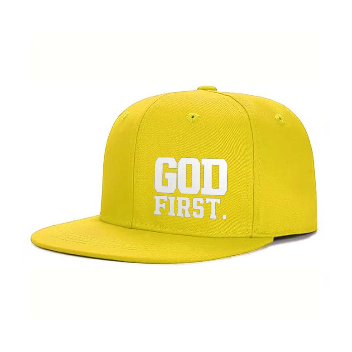 God First. Embroidered Trucker Hat product details