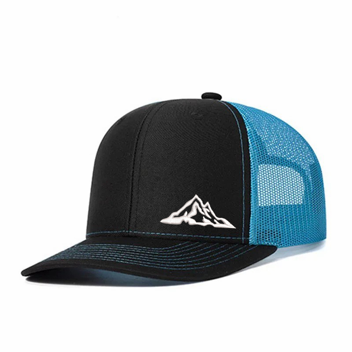 Snowy Mountain Embroidered Trucker Hat / Mesh Cap product details