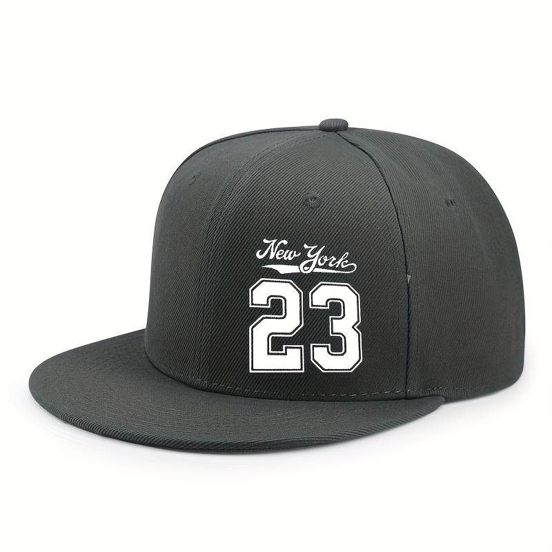 No. 23 Flat-Brim Baseball Cap product details