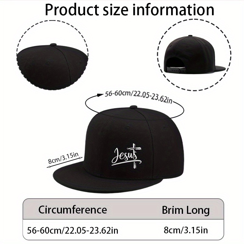 Retro Cross Design Baseball Cap product details