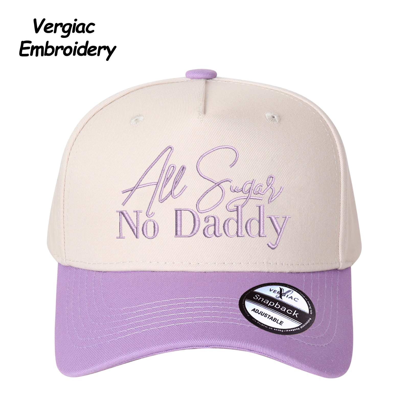 All Sugar No Daddy 5-Panel Trucker Hat product details