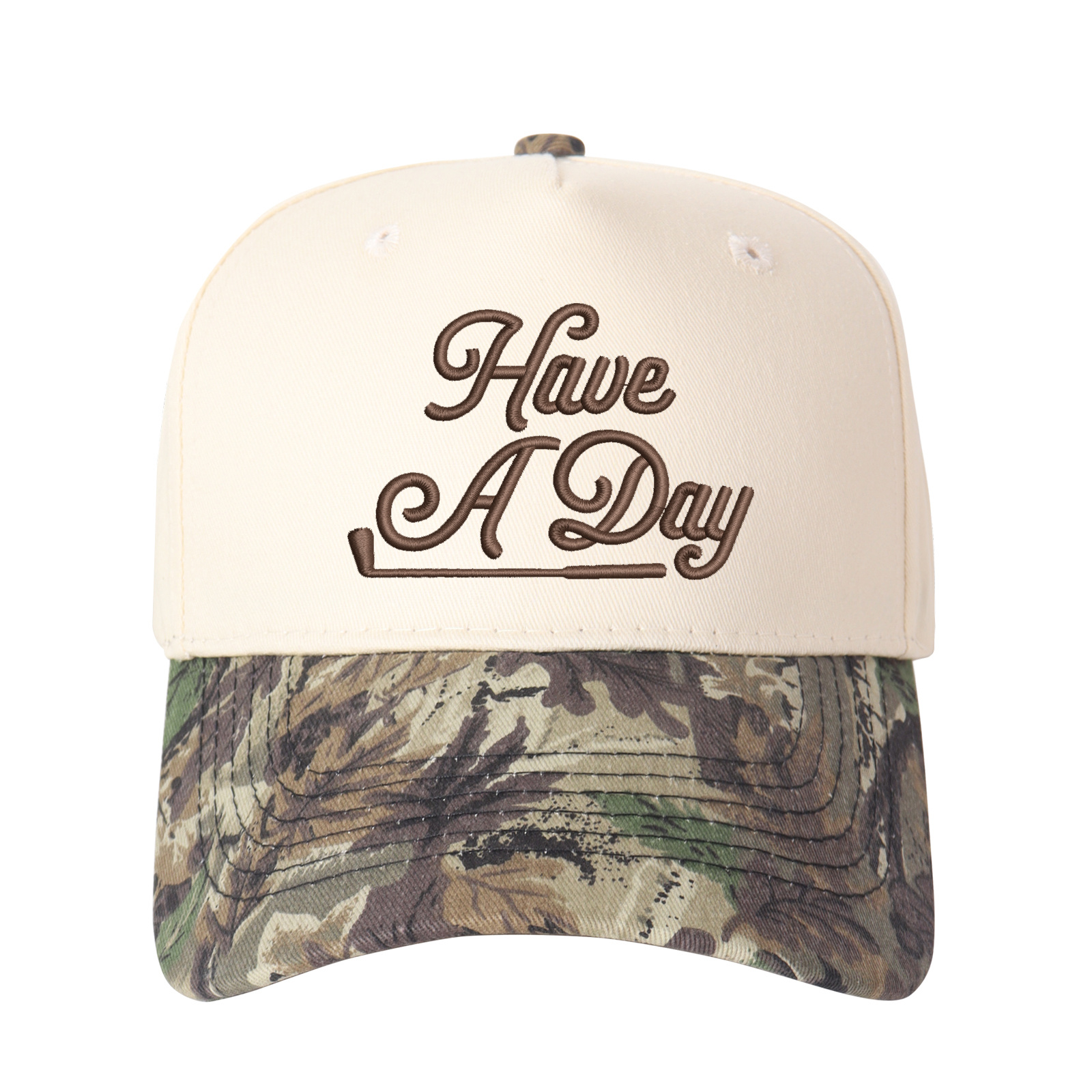 Have A Day Embroidered Trucker Hat product details