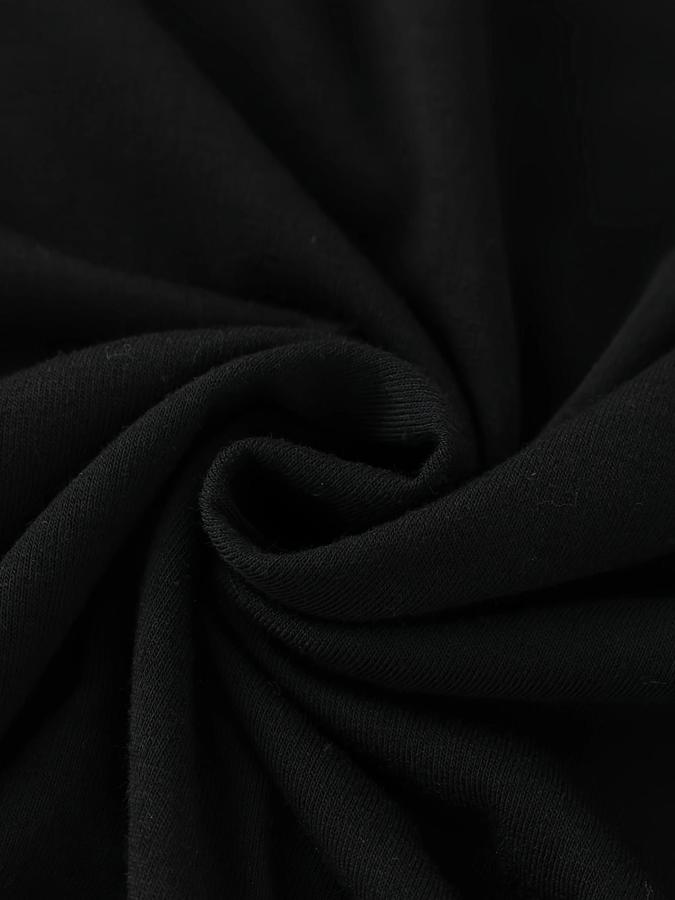 Maglietta Uomo Nera 100% Cotone 180g Girocollo, Stampa Jamiroquai Strisce Giallo Rosso, Tessuto Liscio Streetwear Per Tutte Le Stagioni_viptrois.com