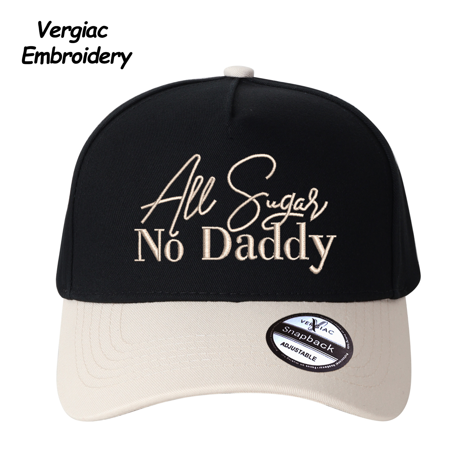 All Sugar No Daddy 5-Panel Trucker Hat product details