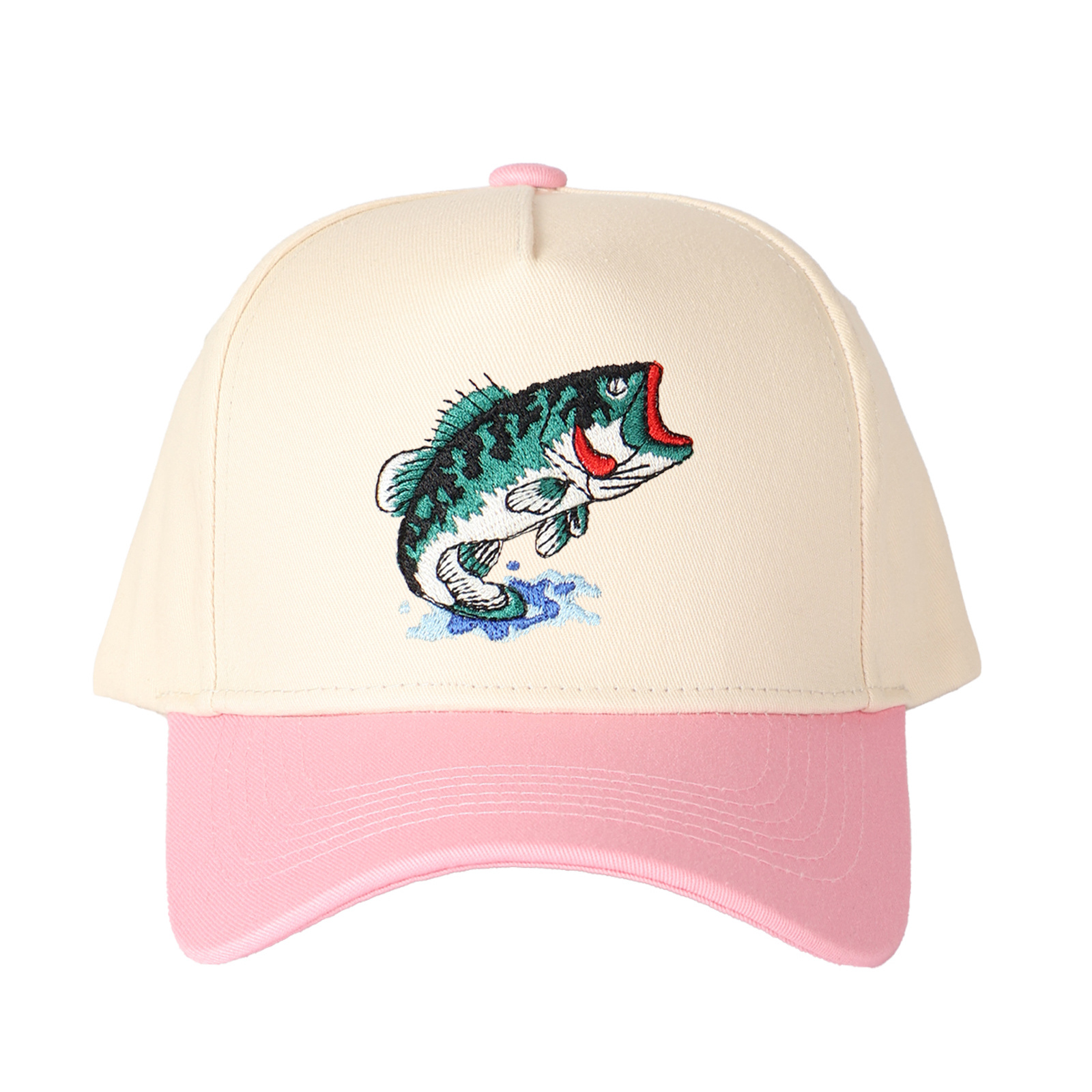 Largemouth Bass Embroidered Trucker Hat product details