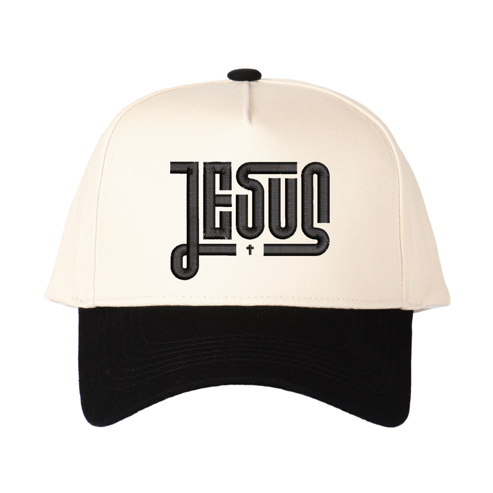 Jesus Embroidered Trucker Hat product details