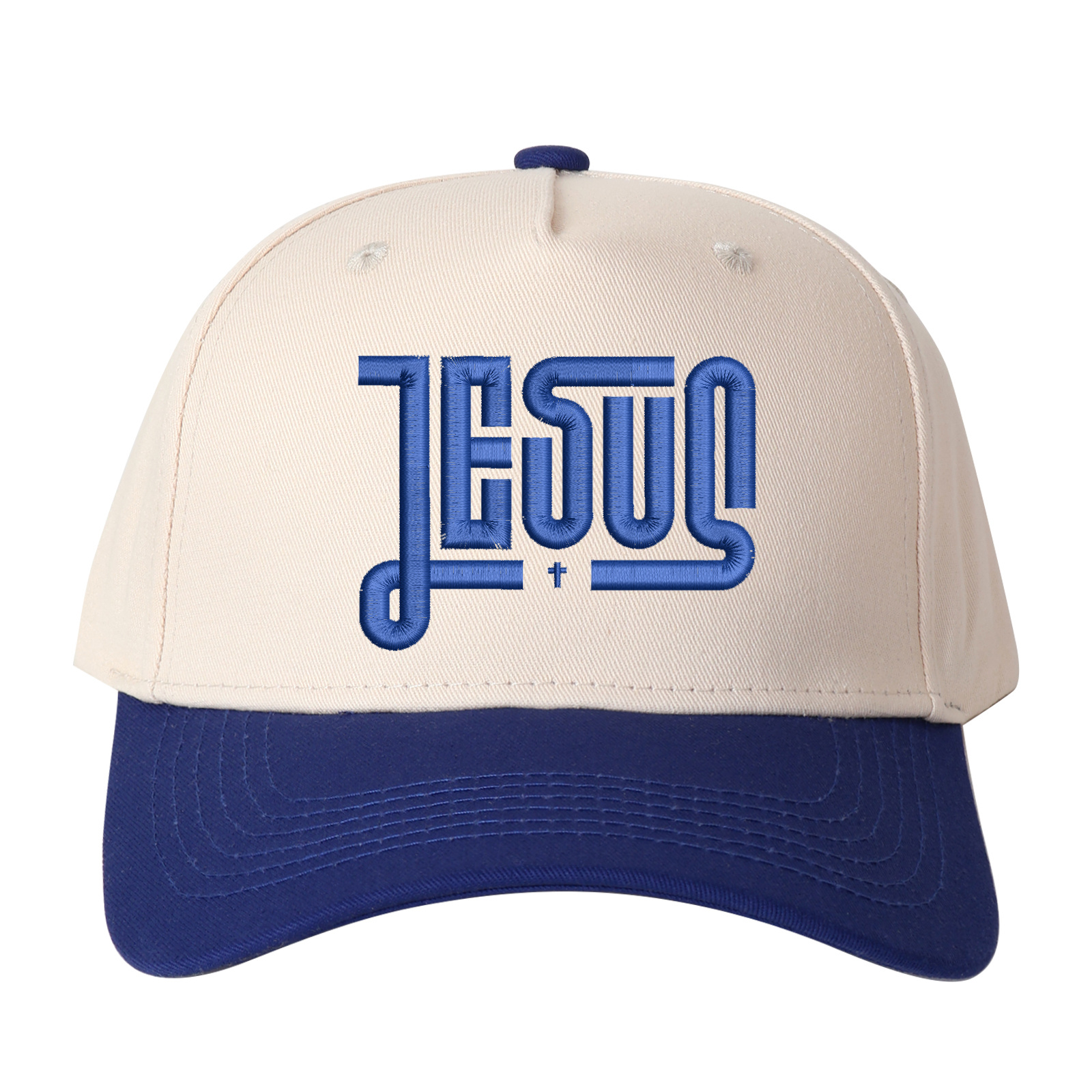 Jesus Embroidered Trucker Hat product details