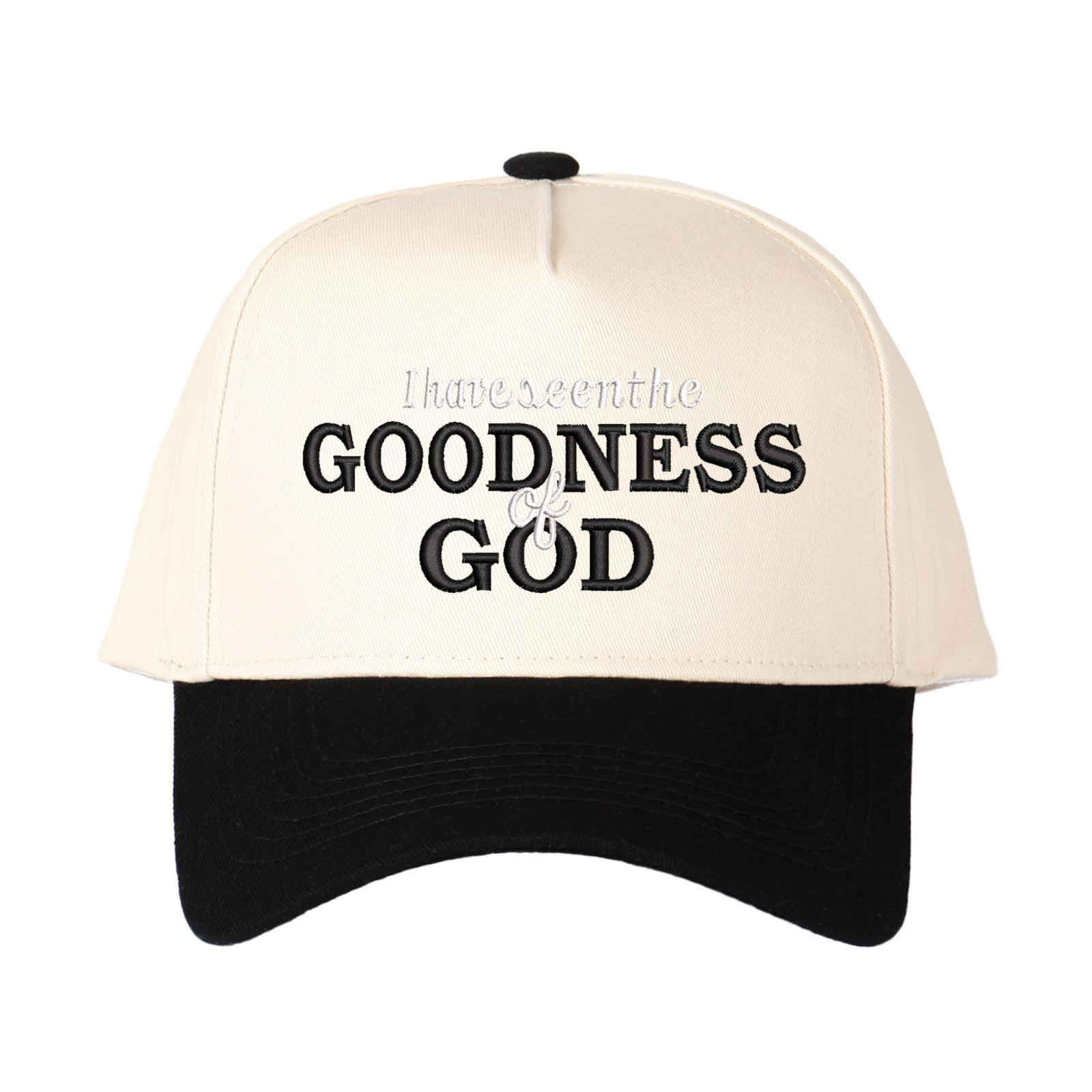 I Have Seen The Goodness Of God Embroidered Trucker Hat product details