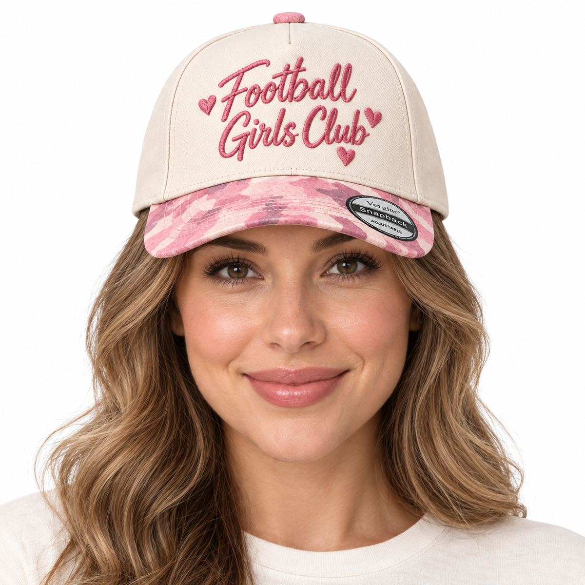 Football Girls Club 5-Panel Trucker Hat product details