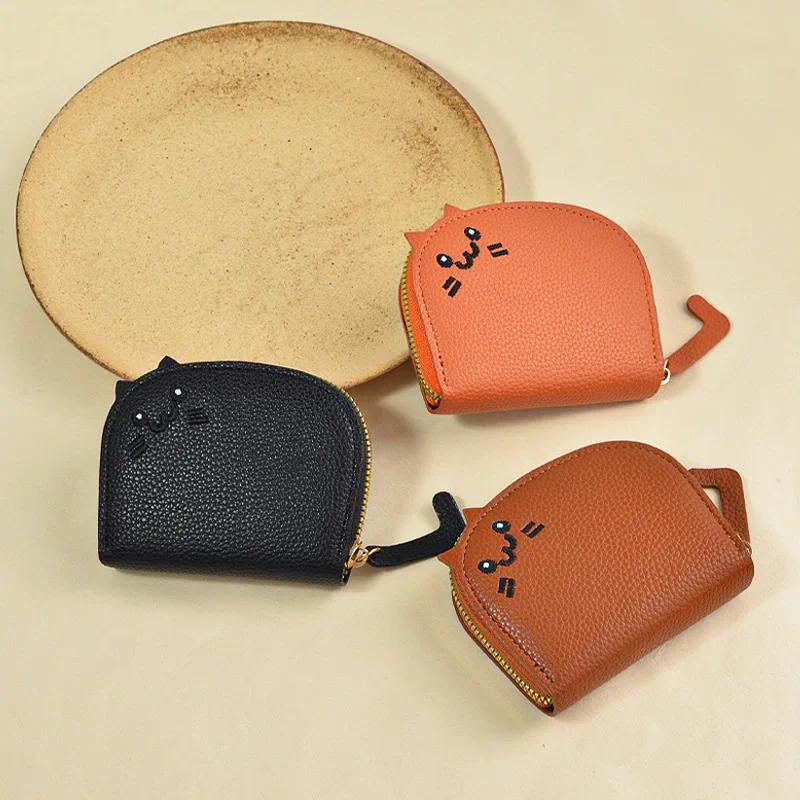 Random Color Cat Card Holder Review Compact Wallet Trade-offs — view 1