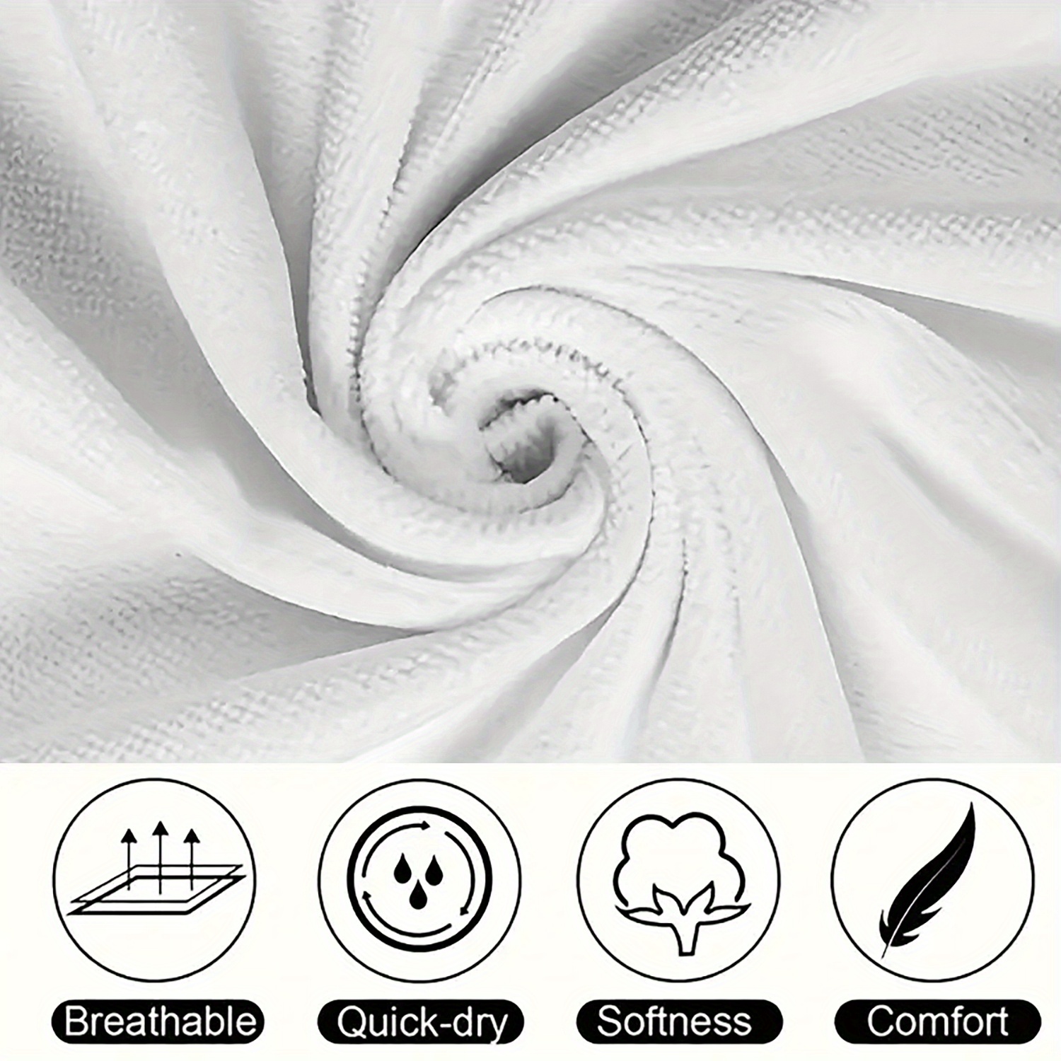 1 toalla de playa con estampado de peces vibrantes, suave, ligera, resistente a la arena, de microfibra ultra absorbente, ideal para viajes, natación, surf, yoga, camping y playa._voghion.com