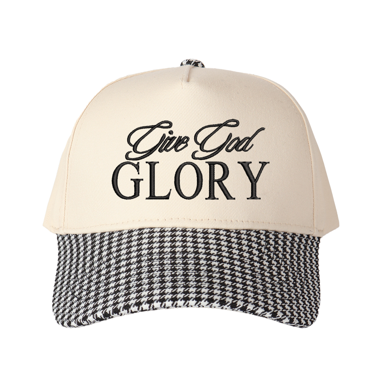 Give God Glory Embroidered Trucker Hat product details