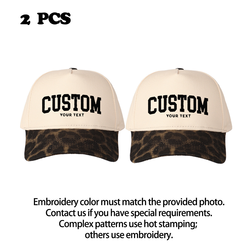 Custom Embroidered Trucker Hats (2-pack) product details