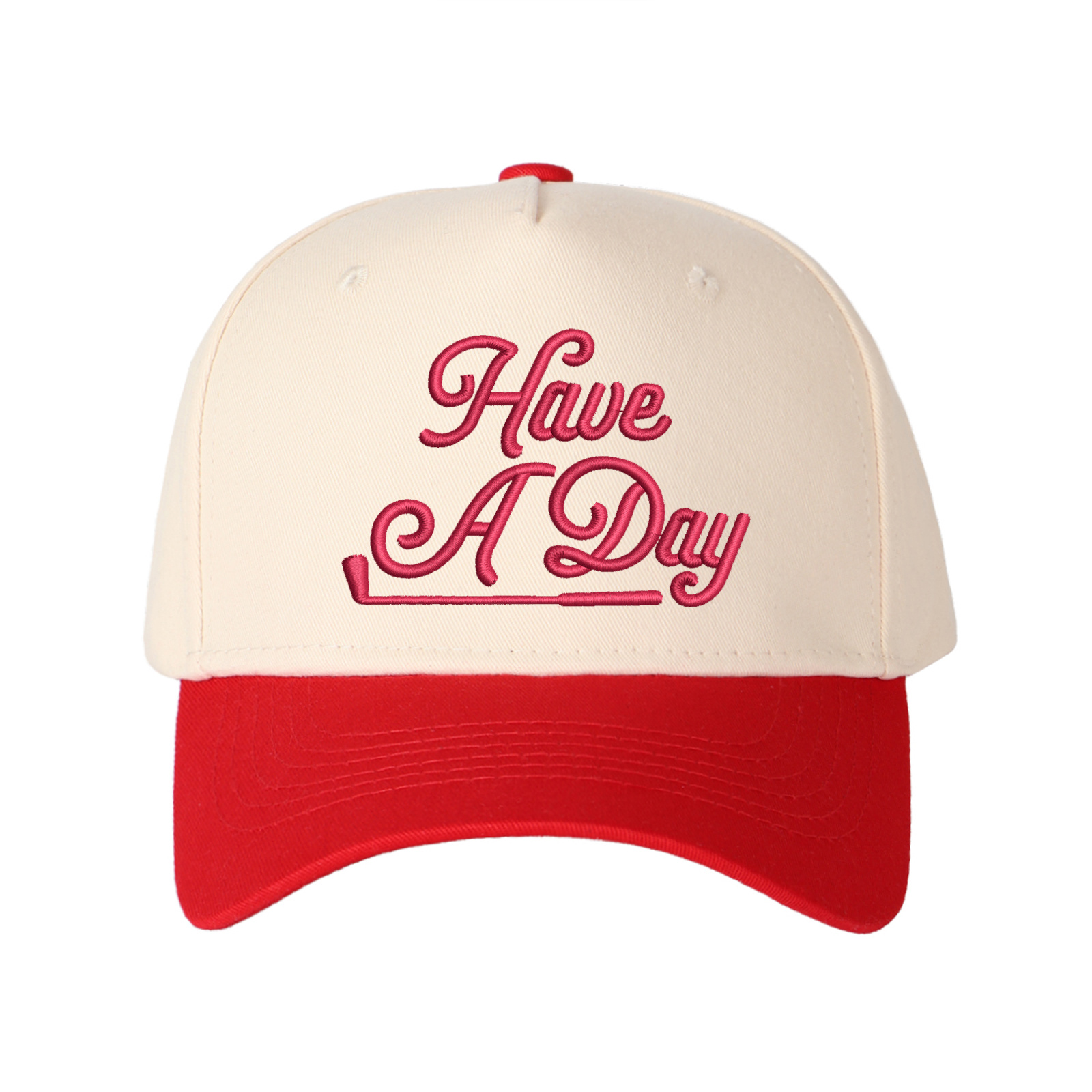 Have A Day Embroidered Trucker Hat product details