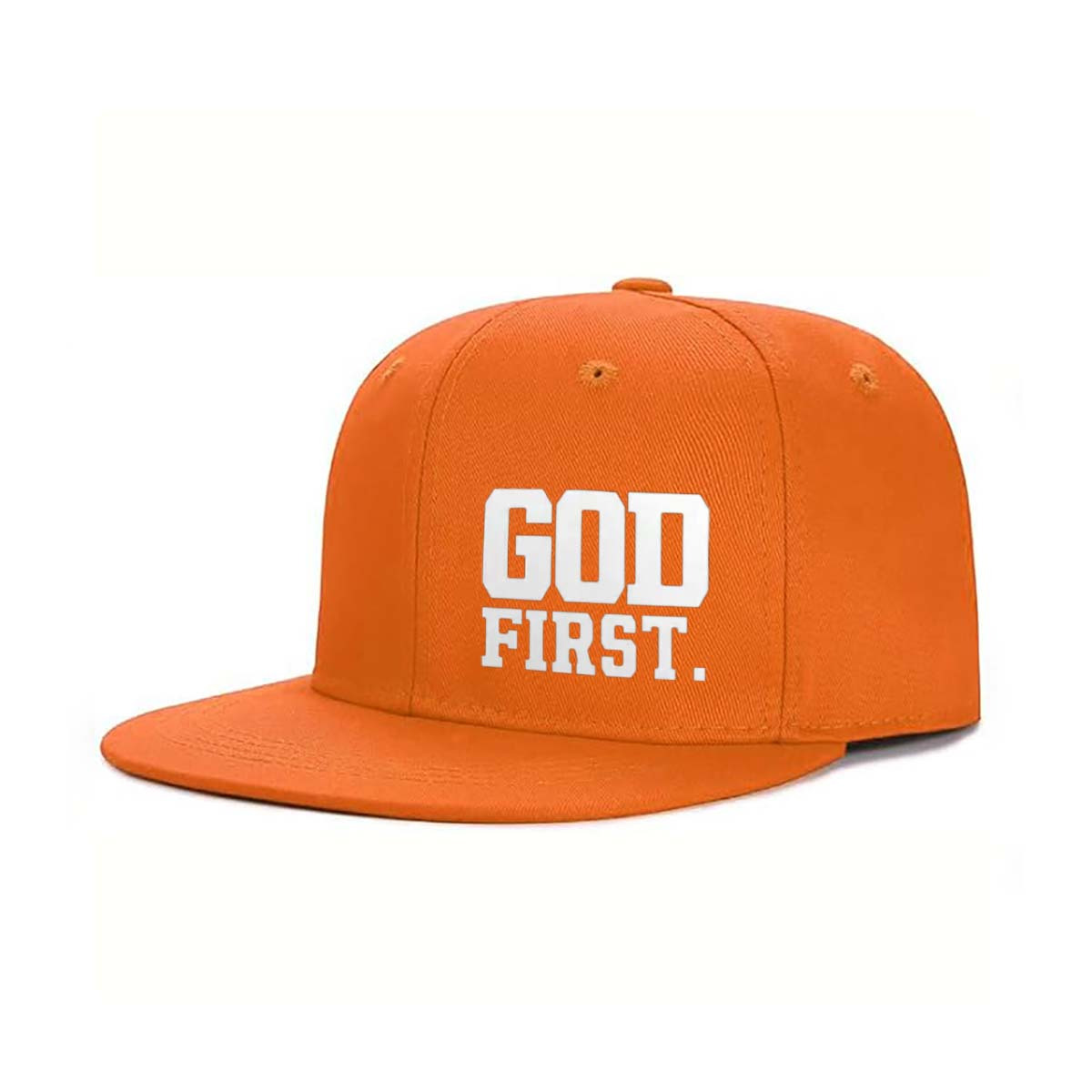 God First. Embroidered Trucker Hat product details