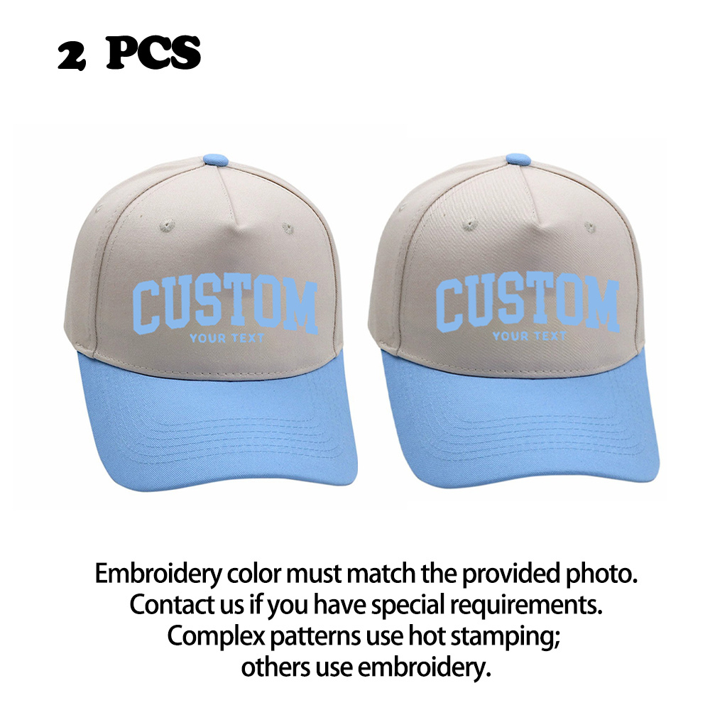 Custom Embroidered Trucker Hats (2-pack) product details