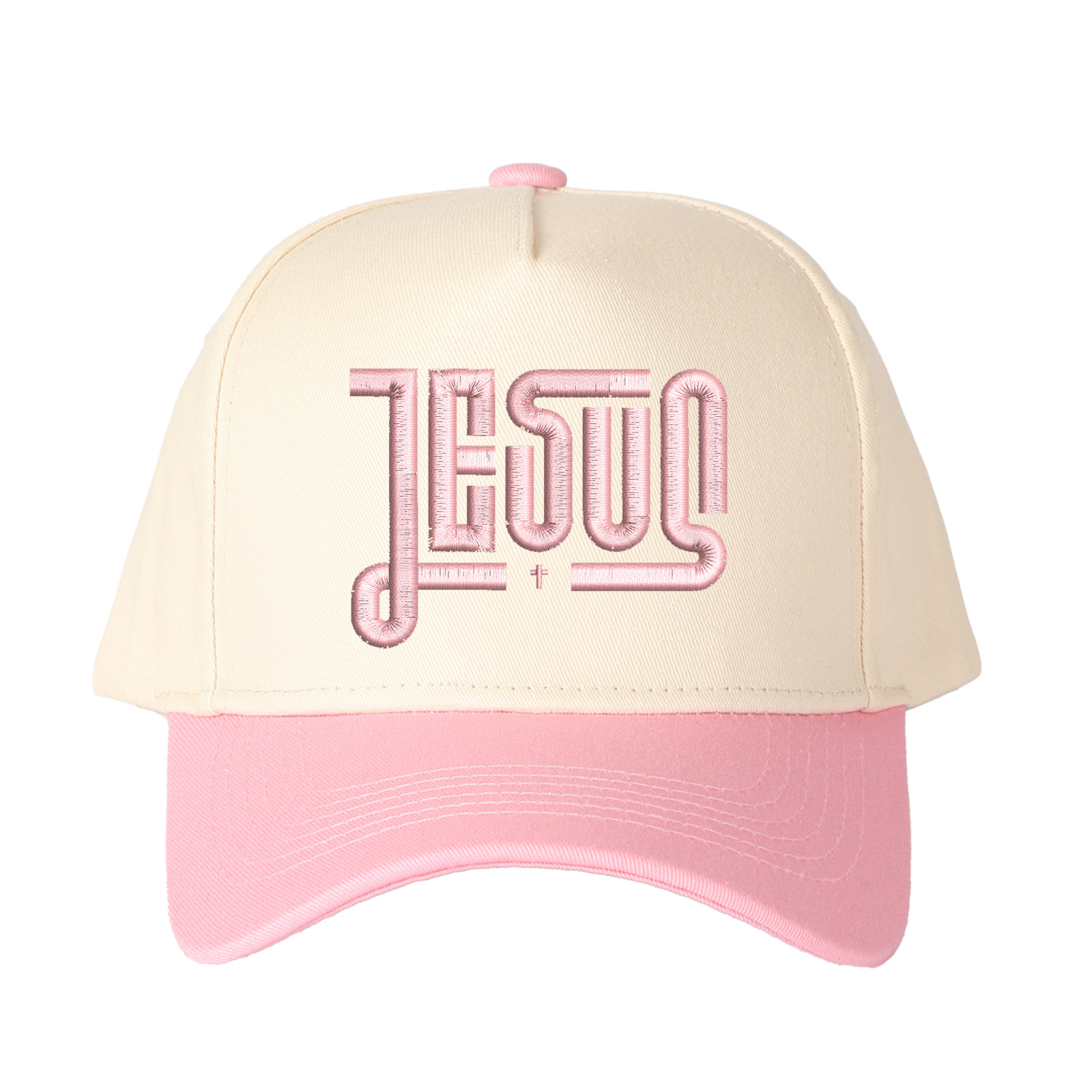 Jesus Embroidered Trucker Hat product details