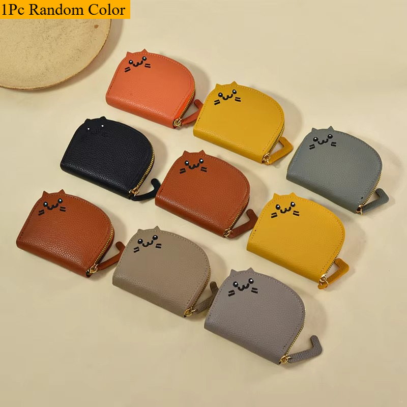 Random Color Cat Card Holder Review: Compact Wallet Trade-of