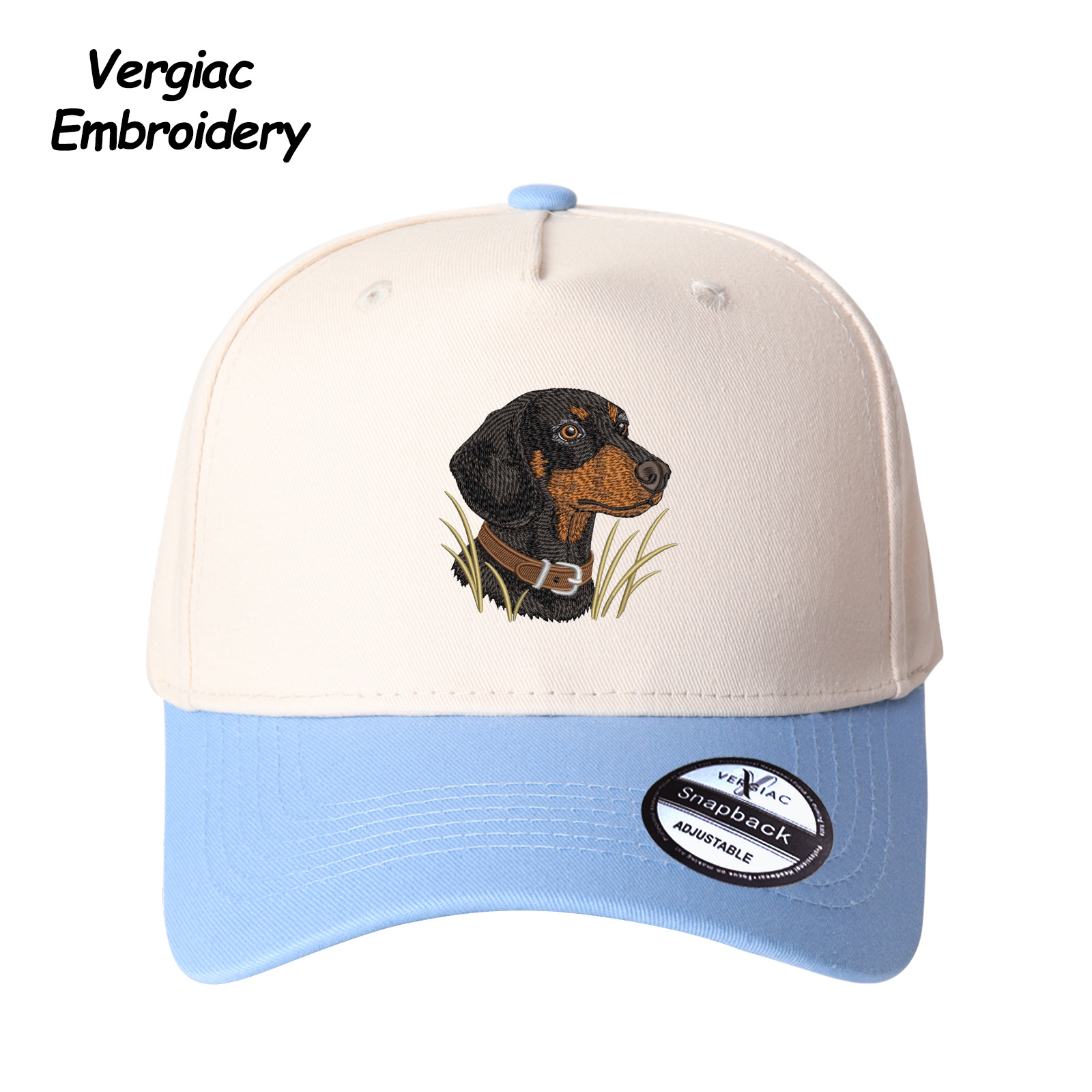 Dachshund Embroidered Trucker Hat product details