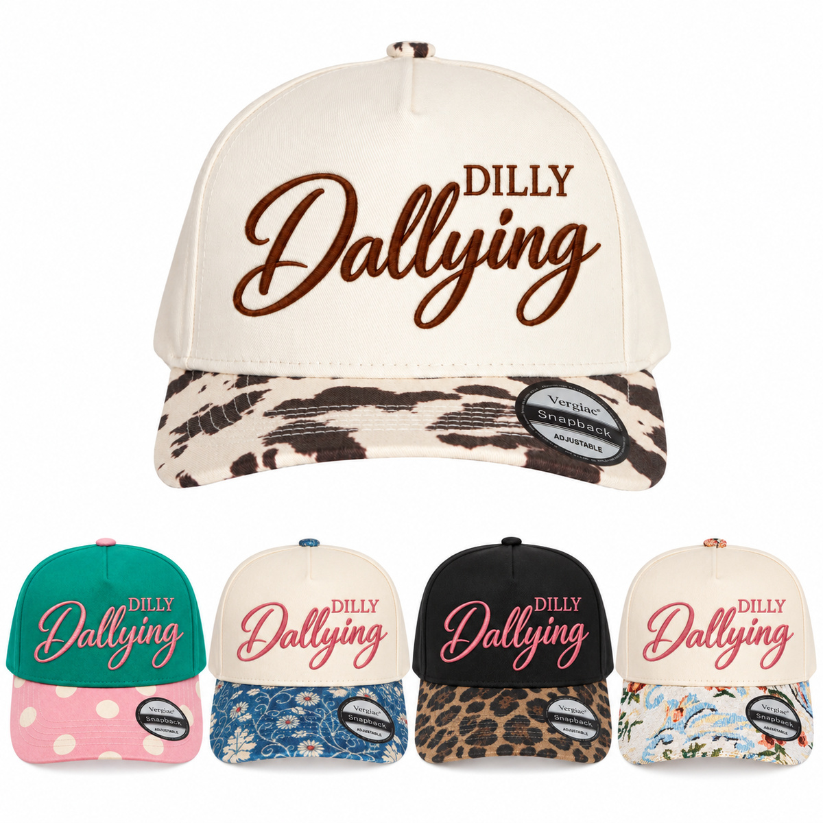 Dilly Dallying 5-Panel Trucker Hat product details